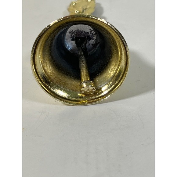 Souvenir Bell of Tabor Home Leadville CO, Gold Tone Collectible Bell - Picture 3 of 5